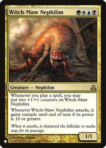 Witch-Maw Nephilim (#138) (PLIST)