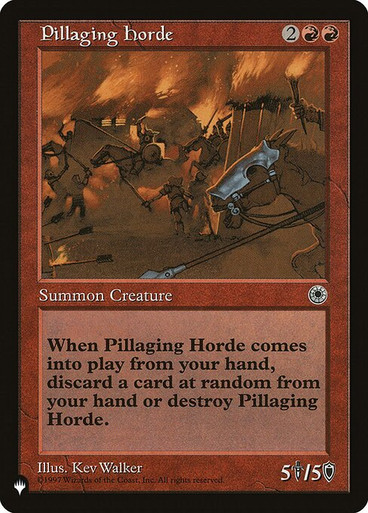 Pillaging Horde (#142) (PLIST)