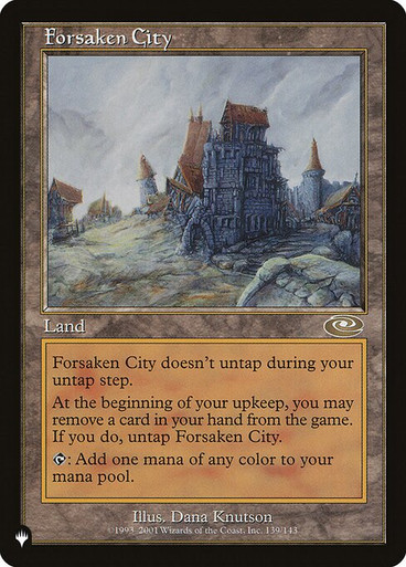Forsaken City (PLIST)