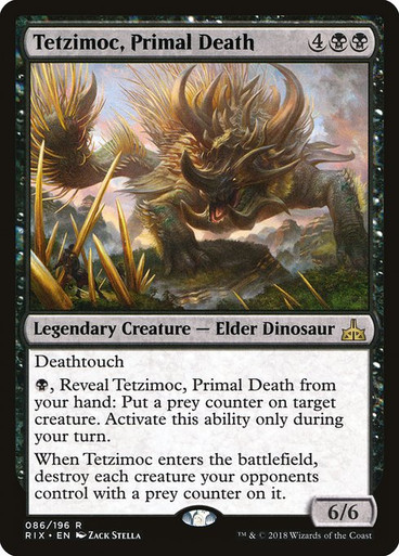 Tetzimoc, Primal Death (RIX)