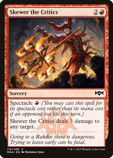 Skewer the Critics (RNA)