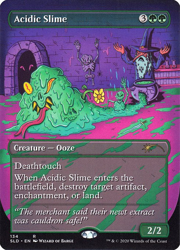 Acidic Slime (SLD) (Borderless)