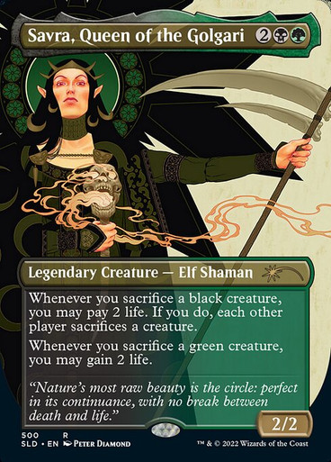 Savra, Queen of the Golgari (SLD)