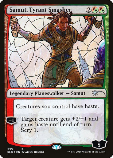 Samut, Tyrant Smasher (SLD) (Foil)