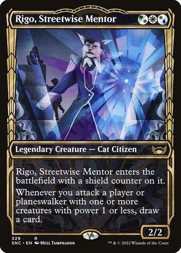 Rigo, Streetwise Mentor (SNC) (Foil) (Showcase)