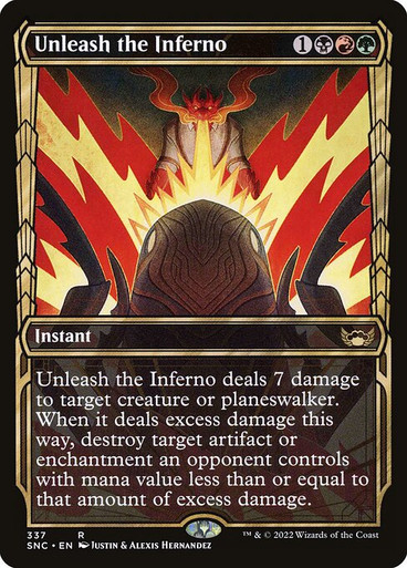 Unleash the Inferno (SNC) (Showcase)