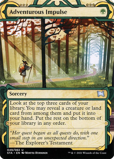 Adventurous Impulse (STA) (Foil)