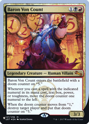 Baron Von Count (UPLIST) (Foil)