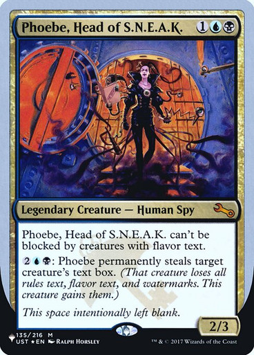 Phoebe, Head of S.N.E.A.K. (UPLIST) (Foil)