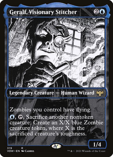 Geralf, Visionary Stitcher (VOW) (Foil) (Showcase)