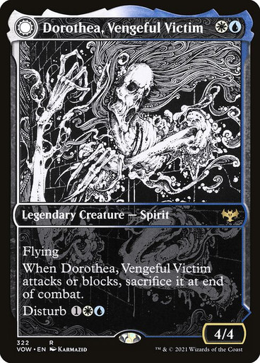 Dorothea, Vengeful Victim // Dorothea's Retribution (VOW) (Foil) (Showcase)