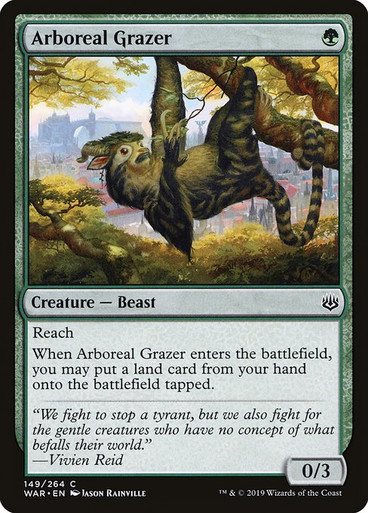 Arboreal Grazer (WAR)