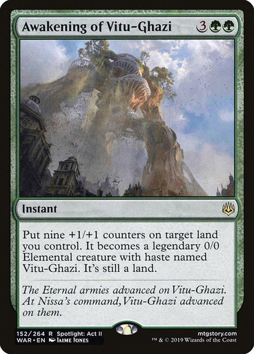 Awakening of Vitu-Ghazi (WAR)