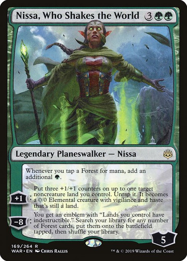 Nissa, Who Shakes the World (WAR)