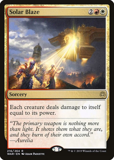 Solar Blaze (WAR)