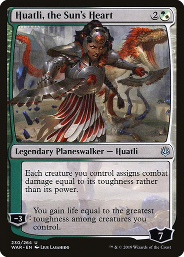Huatli, the Sun's Heart (WAR)