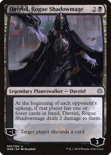 Davriel, Rogue Shadowmage (WAR)