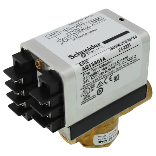 Schneider Electric VT2343G13A01A 24V Zone Valve 2-Way NC