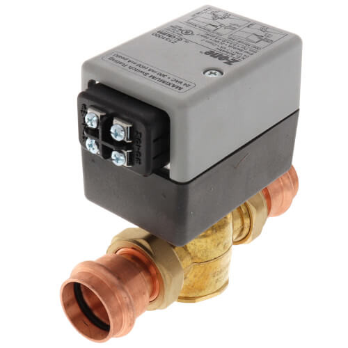 Caleffi Z56P 24V Zone Valve 1" Union Press