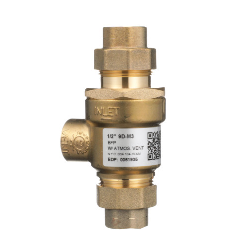 Watts 9D-1/2-M3 Atmospheric Vacuum Breaker 1/2" NPT