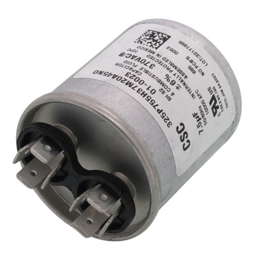 Nordyne 01-0023 Capacitor 7.5 MFD 370V Round