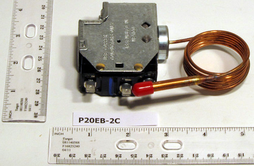 Johnson P20EB-2C SPDT Pressure Control 100/425 PSI 36" Cap