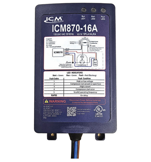 ICM Controls ICM870-16A Soft Start 120/240VAC IP65