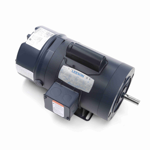 Leeson 114165.00 Brake Motor 1/3 HP 1725 RPM 56C TENV