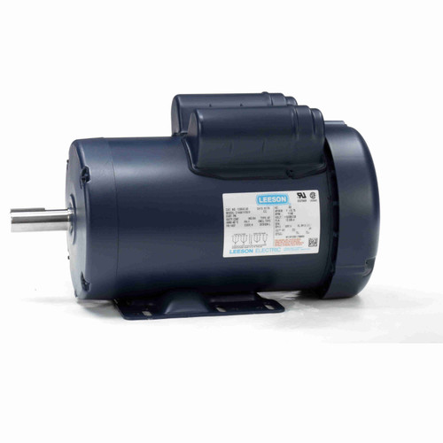 Leeson 120043.00 1 HP Motor 1140 RPM 115/230V TEFC