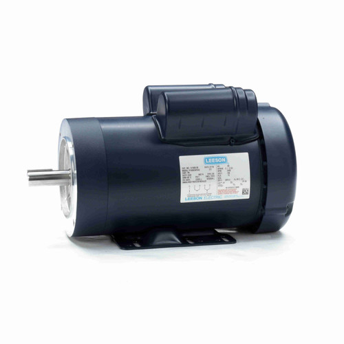 Leeson 121060.00 3 HP 1-Phase 230V 3450 RPM TEFC Motor