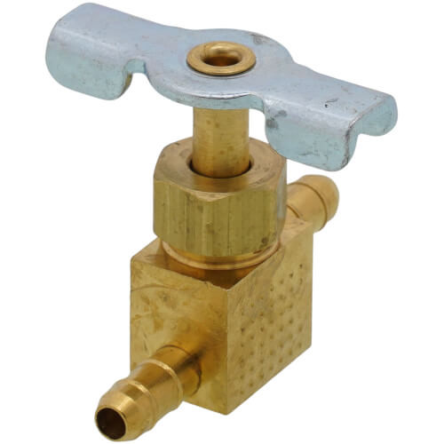 Honeywell CCT2127B 1/4" Barb Needle Shut-Off Valve