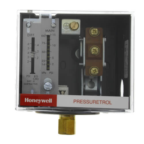 Honeywell L404F1060 Pressure Switch 2-15 PSI SPDT