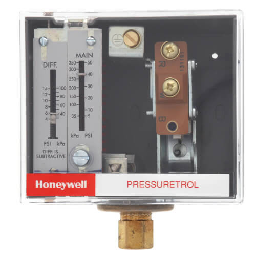 Honeywell L404F1375 Pressuretrol 5-50 PSI Snap Switch
