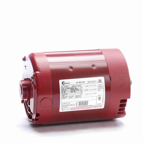 Century H1047L Hot Water Circulating Pump Motor 0.75 HP 575V