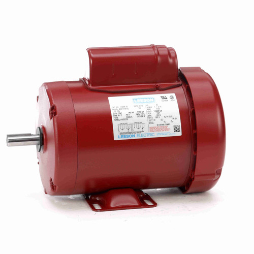 Leeson 110088.00 1 HP Motor 1725 RPM 56 Frame TEFC 115/208-230V