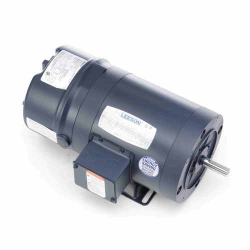 Leeson 110670.00 Brake Motor 1/2 HP 1800 RPM 208-230/460V