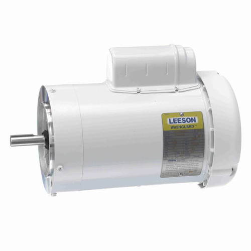 Leeson 114319.00 Washguard Motor 1.5 HP 1725 RPM 115/230V