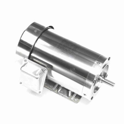 Leeson 191563.00 2 HP 3-Phase TEFC Motor 1750 RPM 208-230/460V