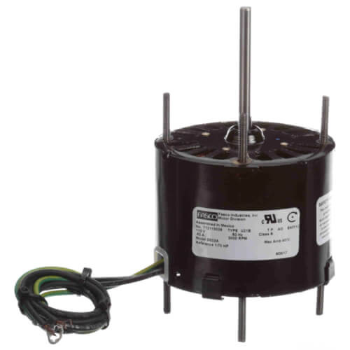 Fasco D032A Ventilation Motor 1/70 HP 115V 3000 RPM
