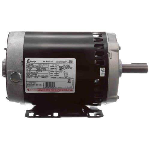 Century H883L General Purpose Motor 1 HP 3-Phase 1725 RPM