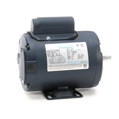 Leeson 100361.00 0.25 HP Motor 1725 RPM 115/230V TENV