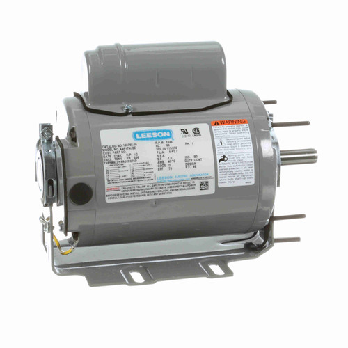 Leeson 100768.00 Farm Duty Motor 1/2 HP 1625 RPM 115/230V
