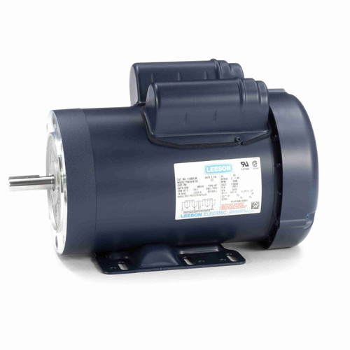 Leeson 114995.00 2 HP Motor 115/230V 3450 RPM TEFC