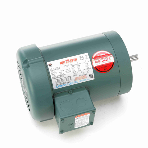 Leeson 116750 1.5 HP 3-Phase Motor 230/460V 3600 RPM