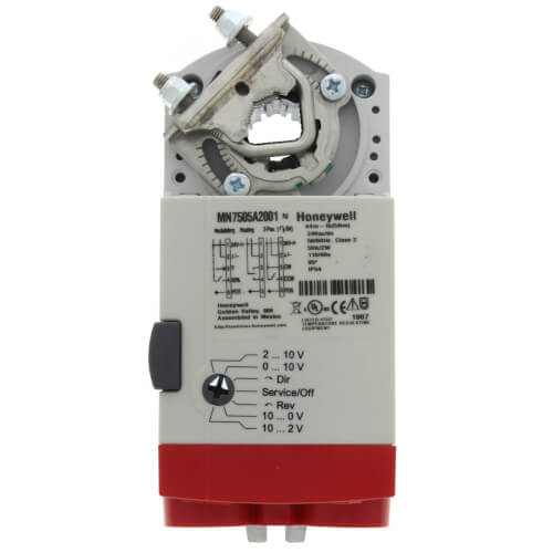 Honeywell MN7505A2001 Modulating Actuator 24VAC/DC