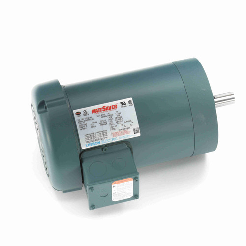 Leeson 122167.00 2 HP Motor 3600 RPM 230/460V 3-Phase TEFC