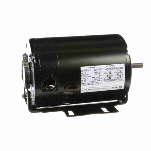 Century BF1032 Fan Blower Motor 1/3 HP 115/208-230V