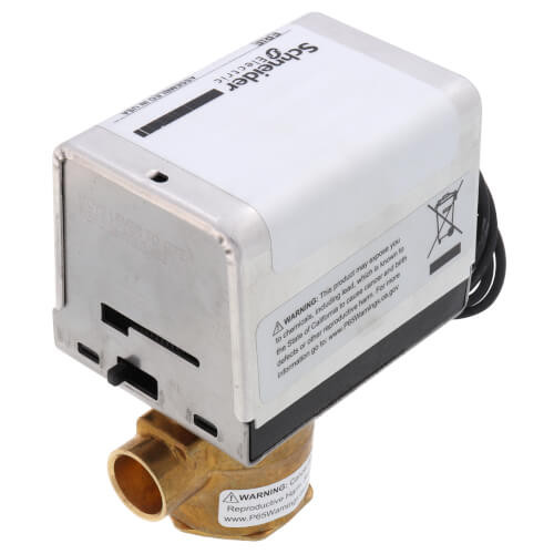 Schneider Electric VS2212 Zone Valve 1/2" Sweat 2.5 Cv