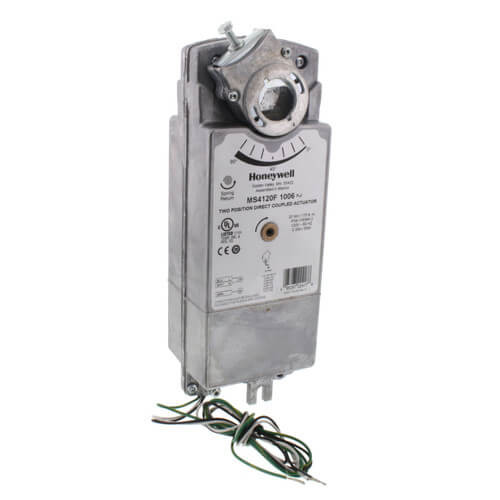 Honeywell MS4120F1006 Damper Actuator 120V 175 lb-in