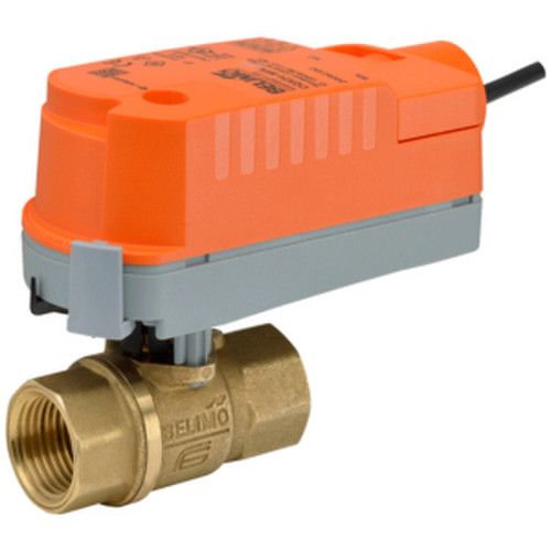 Belimo Z2050Q-J+CQKB24-LL 2-Way Zone Valve 1/2" 24V